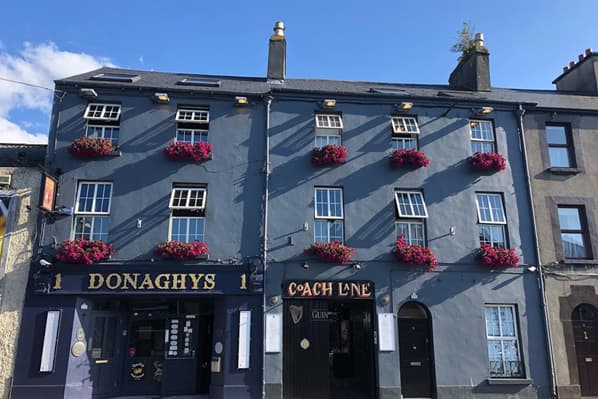 Coach Lane at Donaghy’s bar and restaurant in Sligo