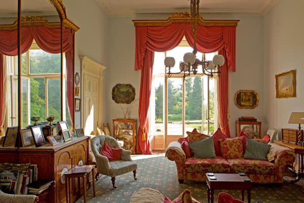 The Morning Room at Temple House arranged for a workshop