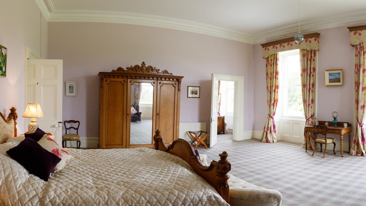 The Half Acre bedroom