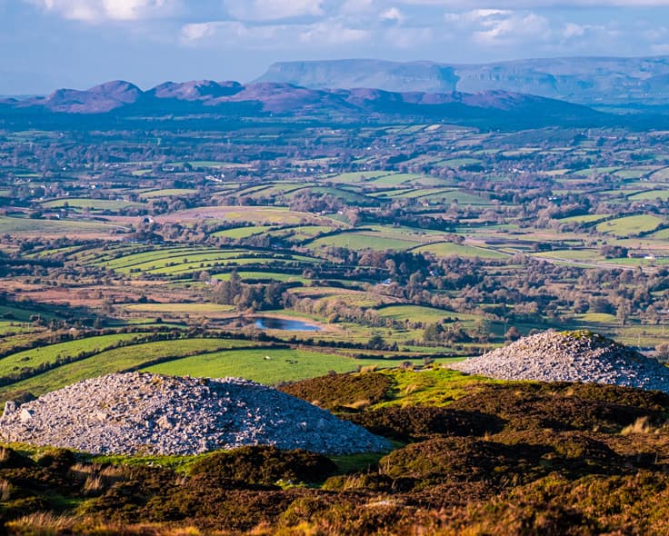 The ancient passage tombs of Carrowkeel, County Sligo