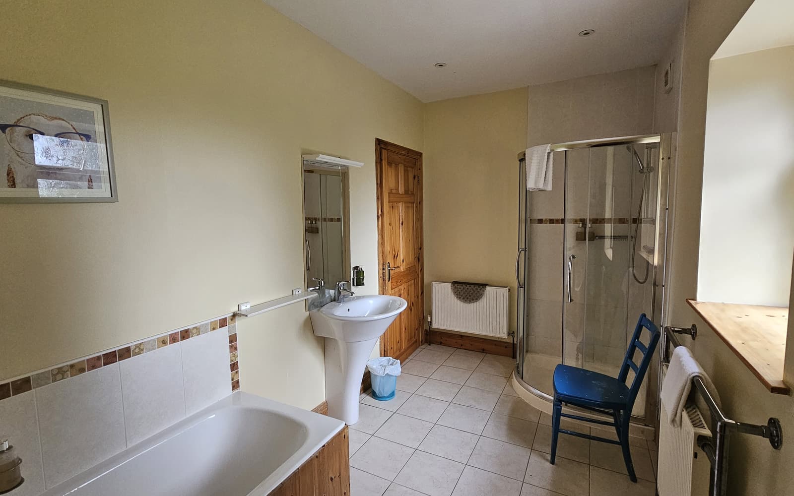 Shower room in the Gardener's Cottage