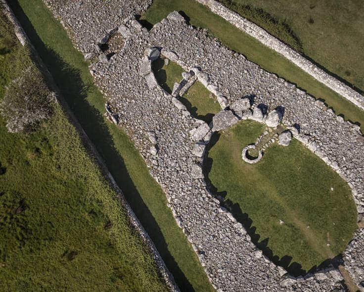 Creevykeel Court Tomb near Mullaghmore, County Sligo — one of Ireland’s finest full-court tombs