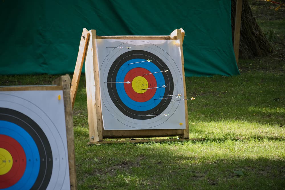 Soft archery with suction-cup arrows at Temple House, County Sligo — safe for all ages
