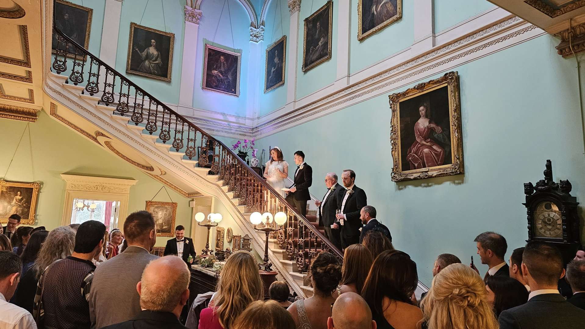 Wedding speeches at Temple House