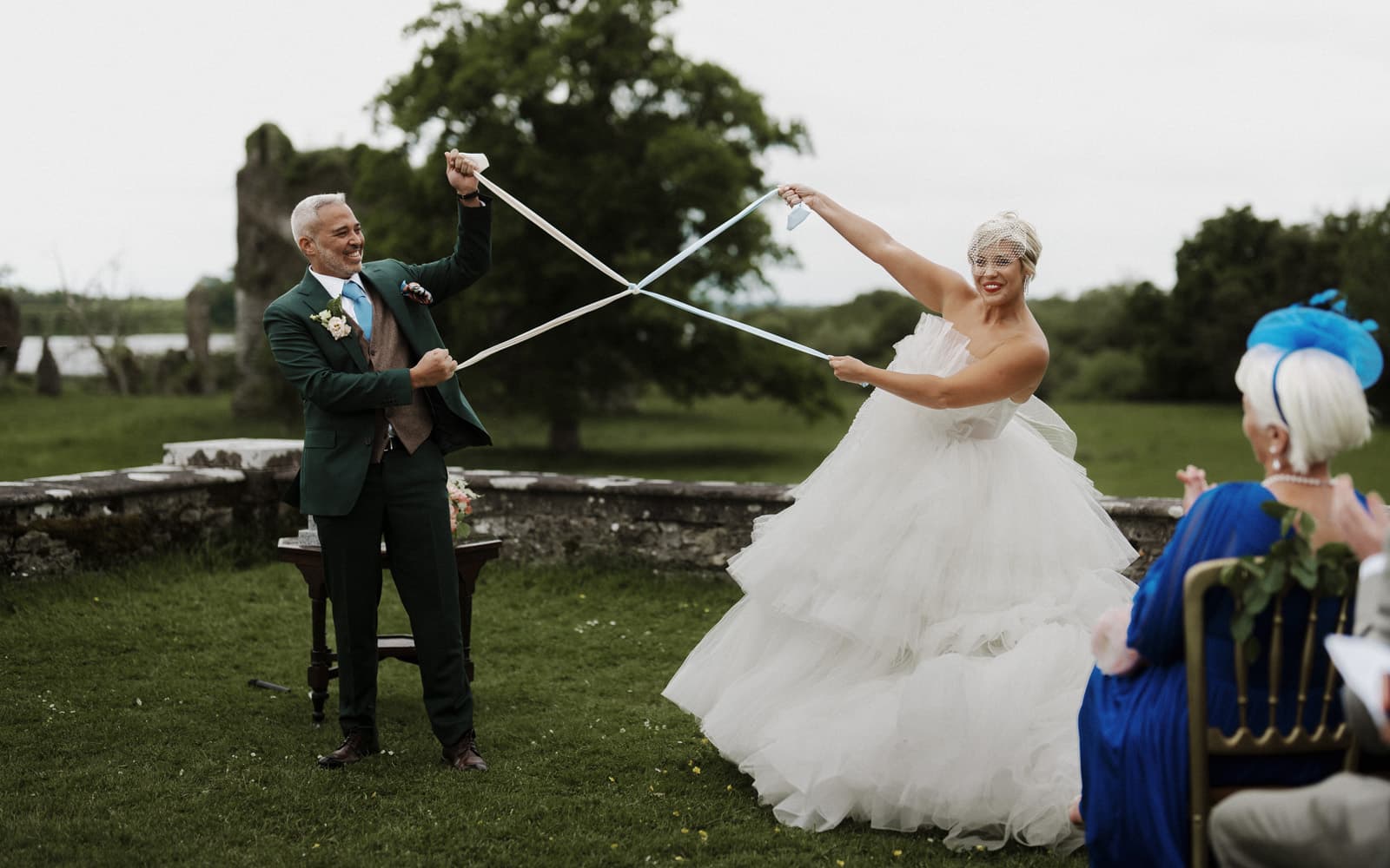 Tying the knot — wedding ceremony at Temple House